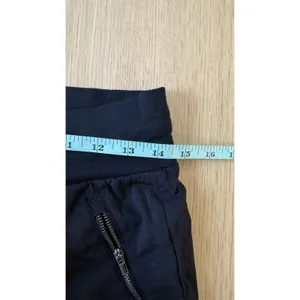 Athleta Women's Black Nylon Blend Trekkie Jogger Pants size 4T Tall 2593 thumbnail 6