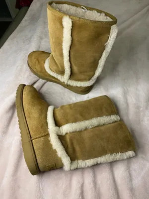UGG K HADLEY BOOTS CHESTNUT women size 6 thumbnail 5