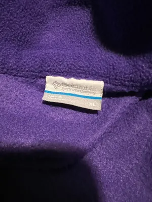 Women’s Purple Fleece Zip Up Jacket thumbnail 6