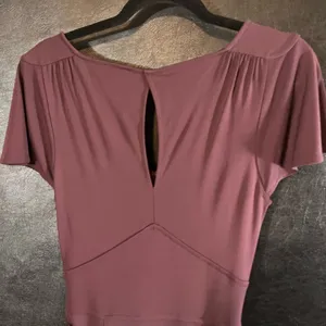 Ann Taylor Plum Color Belted Midi‎ Dress Size 4 thumbnail 7