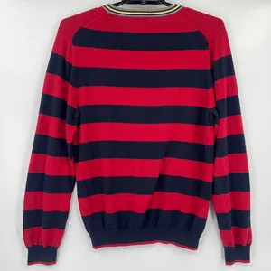 Brooks Brothers Y2K Womens Sweater Sz L Preppy Varsity Americana Stripe Academia thumbnail 5
