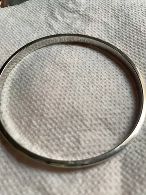 Kate Spade Silver Bangle Bracelet thumbnail 2