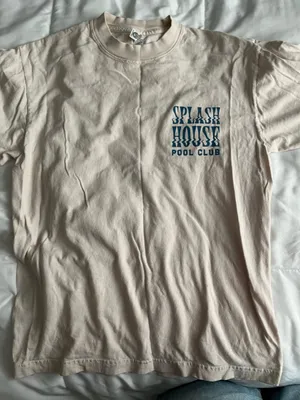 Splash House Shirt Blue Size M thumbnail 1