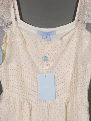 NWT Hill House White Beckham Dress Size Large thumbnail 11