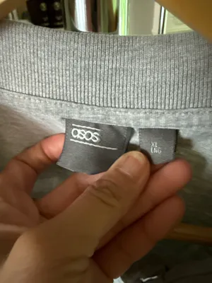 ASOS Gray Melange Polo Shirt thumbnail 3