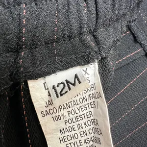 Vintage Dani Max Pinstripe Dress Pants Elastic Waist Trousers‎ Career Size 12 thumbnail 8