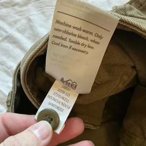 REI Hiking Shorts W4 Khaki Green thumbnail 5