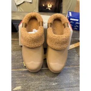 Hunter Women's W Play Sherpa Insulated Clog Tawny Tan‎ Size 6!! thumbnail 4