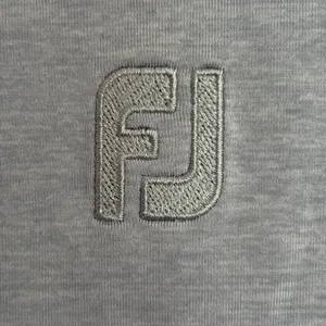 FootJoy Womens Gray Green Striped Sleeveless Quarter‎ Zip Golf Polo Shirt Size M thumbnail 9