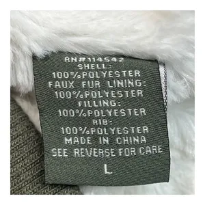 Joujou Bomber Jacket‎ Women Large Olive Green Faux Fur Lined Full Zip Utility thumbnail 7