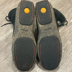 Timberland Black Reykir Ghillie Suede Lace-Up Sherpa‎ Moccasin Boots Boho Cozy 8 thumbnail 7