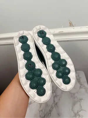 New Geox Spherica Ecub-1 Woman Low Top Sneakers in dark green/white size 7 thumbnail 8