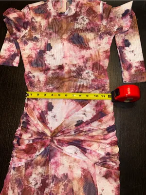 Bardot Lea Mesh Dress in Tie Dye Wedding Party Dress Size Small thumbnail 6