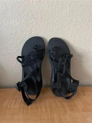 Women’s Chaco ZX Dual Adjustable Straps Classic Sandal Size 9 Black No Slip thumbnail 4
