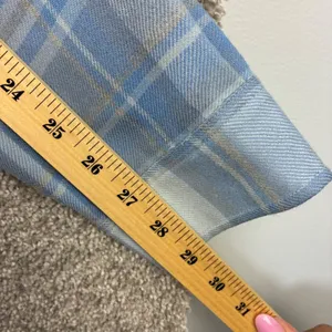 Lauren Ralph Lauren Wool Blue Plaid Button Down‎ Shirt Jacket Women M Classic thumbnail 7