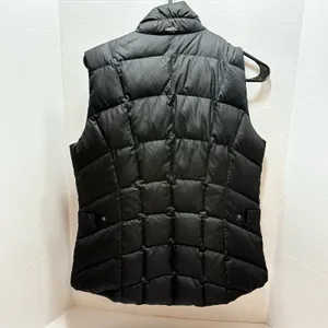 Eddie Bauer EB650 Lightweight Packable Down Puffer Black Vest Women’s Size M thumbnail 4