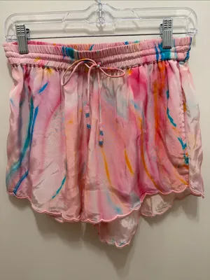 Rococo Sand Davina Pink Tie Dye Shorts thumbnail 2