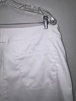 Nike Golf Skort Womens 16 White Fit Dry Performance Stretch Tennis Athletic thumbnail 4