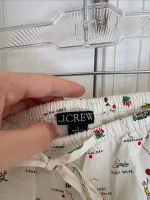 J. Crew Cosmo short in map-print cotton poplin S thumbnail 7