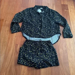 NWT Intimately FP Early Morning Sleep Set in Black Combo Size M‎ thumbnail 4
