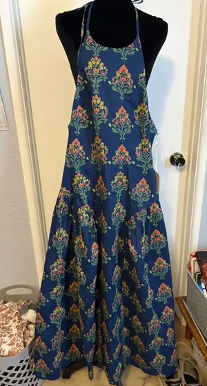 Halter dress Heston Blue thumbnail 1
