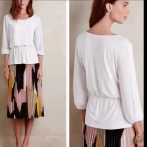 Anthropologie Deletta open sleeve blouse thumbnail 2