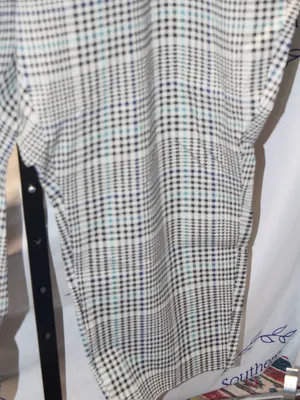 NWT Old Navy High Rise Pixie Slacks, Houndstooth Print, Size 28 thumbnail 5
