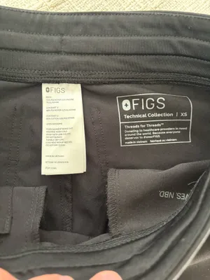 FIGS Jogger Pants Black Size XS thumbnail 2