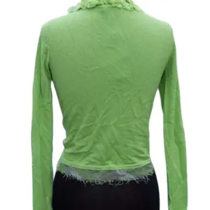 Cache Apple Green Embellished Hidden Bead Rhinestone Shrug Wrap Top New $118 NWT thumbnail 2