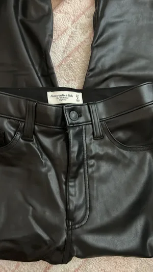 American City Wear Abercrombie & Fitch Leather pants thumbnail 1