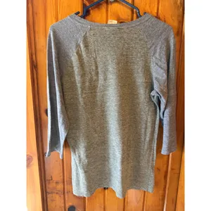 Minnesota‎ Twins MLB Baseball Gray 3/4 Sleeve Raglan T Shirt Womens thumbnail 2
