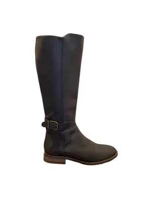 Clarks Camzin Branch Knee High Riding Boots Brown Size 7.5 Quiet Luxury Preppy thumbnail 4