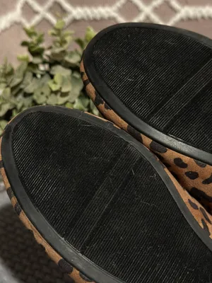 Size 8 NWT Cheetah Leopard Animal Print Ballet Flat Shoes thumbnail 5