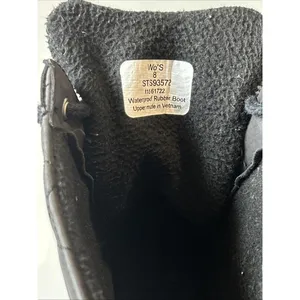 Sperry Top-Sider Womens 8 Gosling Waterproof Duck Boots Black Quilted STS83693 thumbnail 7