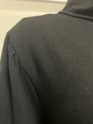 Black Jersey Blouson Sleeve Bodycon Mini Dress thumbnail 7