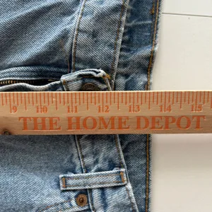 Levi VtG 90s 550‎ Jeans Light Wash Relaxed Fit Denim Women's Size 12 Medium thumbnail 10