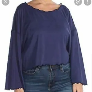 Free People Blue Crop Top thumbnail 6