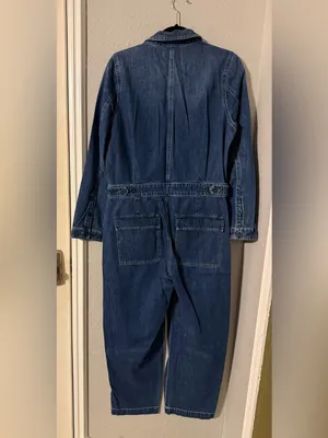 MADEWELL
Zip Front Iconic Denim Coverall thumbnail 6