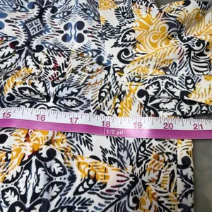 New Christopher & Banks Women Size Medium Blouse Large Medallion Paisley Pintuck thumbnail 9