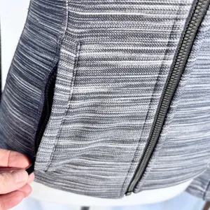 Lululemon Hooded Define Jacket Nulu Mini Space Dye Herringbone Heathered Sz 2 🧡 thumbnail 6
