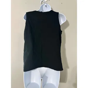 ASOS DESIGN Maternity Tank Top US 6 Black Sleeveless‎ Cotton Blend thumbnail 3