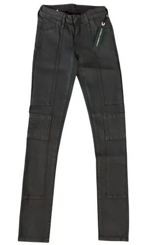 NWT Citizens of Humanity Logan Moto Pants Sz 24 Brown Low Rise Skinny‎ Grunge thumbnail 1