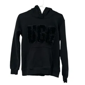 UGG Fuzzy Logo Hoodie for Women Size Small thumbnail 2