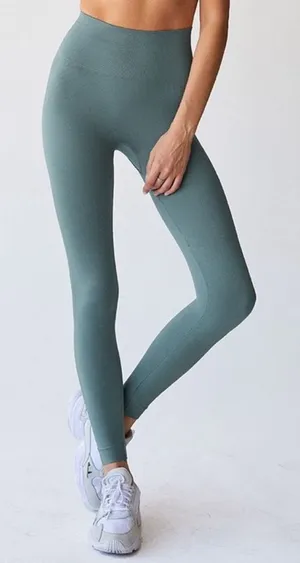 SET active Wave Leggings Seafoam Leggings size medium Green thumbnail 1