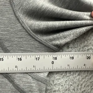 Lululemon Define Jacket Brushed Heathered Slate Gray Athletic Athleisure Size 10 thumbnail 6