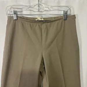 Eileen Fisher Womens Pants Organic Cotton Slim Straight Leg Ankle Med Minimalist thumbnail 4
