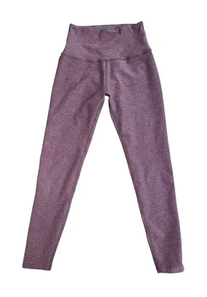 Beyond Yoga‎ x Peloton High Waist Leggings Activewear Purple Heathered Small thumbnail 1