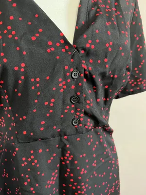 Nasty Gal Polka Dot MIDI Dress thumbnail 9