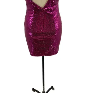 Hello Molly Citadel Skies‎ Sequin Mini Dress Fuchsia Purple Pink Size US 6 thumbnail 11