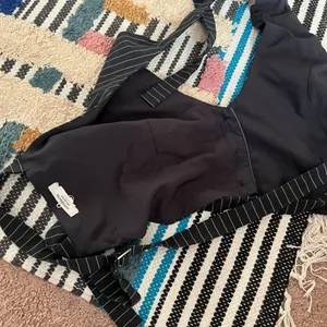 Pepper Mayo Hollywood Boulevard Vest Crop - Pinstripe M thumbnail 12